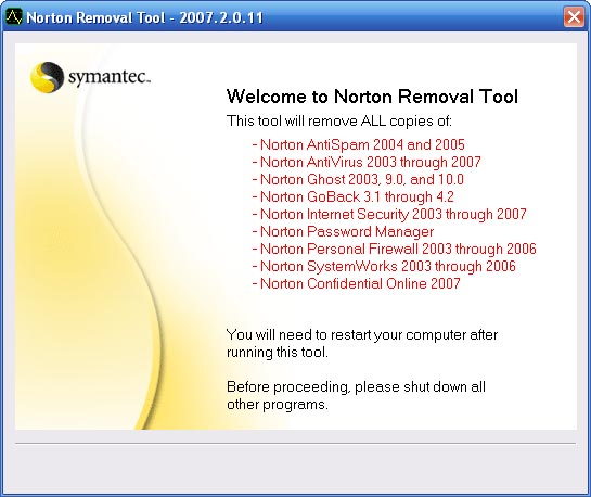 Norton Removal Tool 21.0.0.14