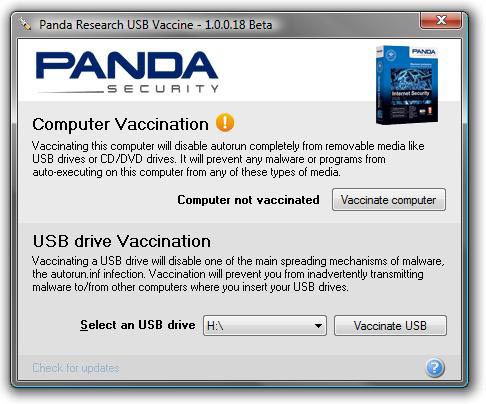 Panda USB Vaccine 1.0.1.4