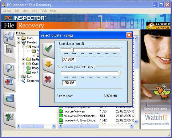 PC Inspector File Recovery 4.0