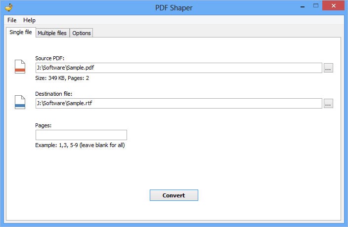 PDF Shaper 3.2