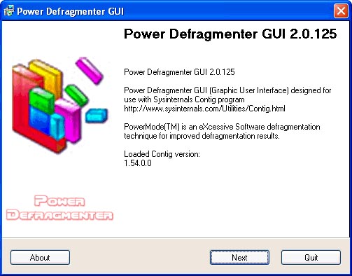 Power Defragmenter 3.0