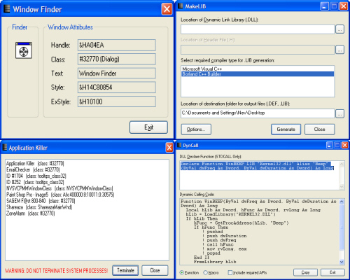 PowerBASIC Utilities Toolkit 1.04