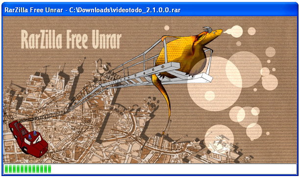 RarZilla Free Unrar 5.50