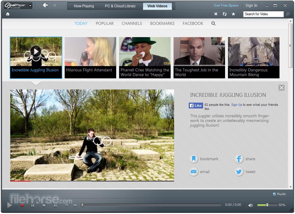 RealPlayer Cloud 17.0.15.10