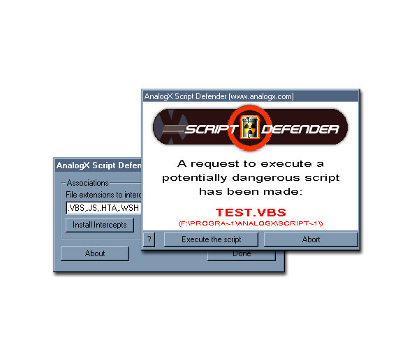 AnalogX Script Defender 1.03