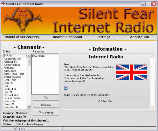 Silent Fear Internet Radio 3.2