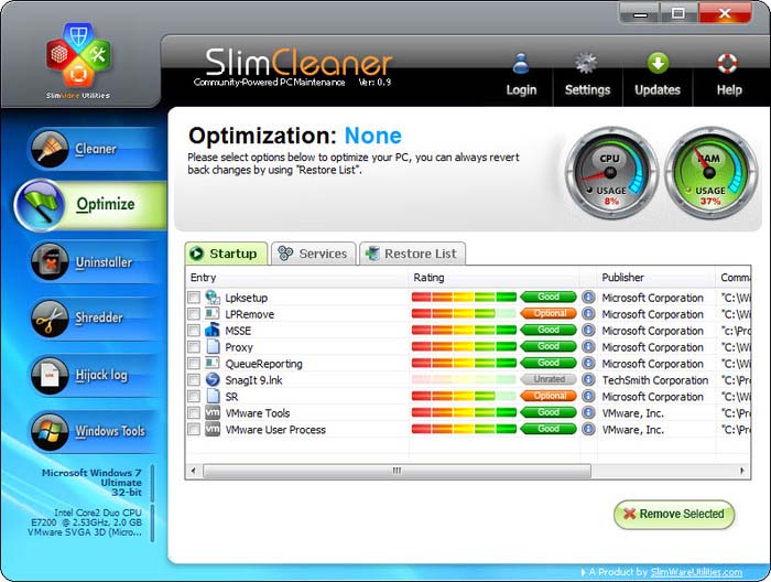 SlimCleaner 4.0.30878