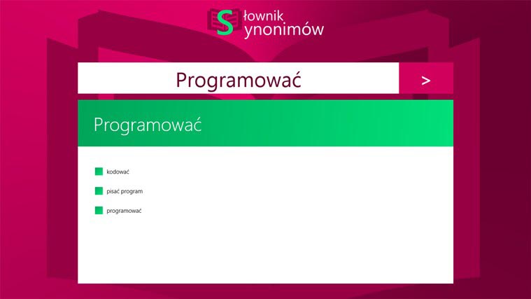 Słownik synonimów 2.0