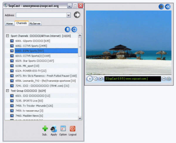 SopCast 3.9.6