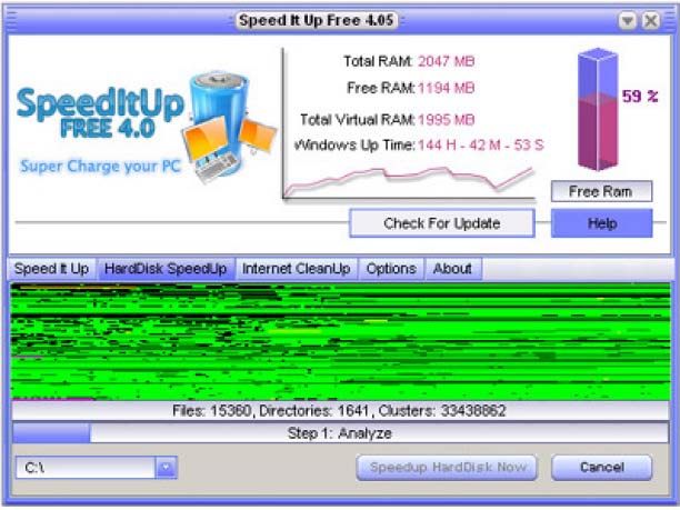 SpeedItup Free 10.00