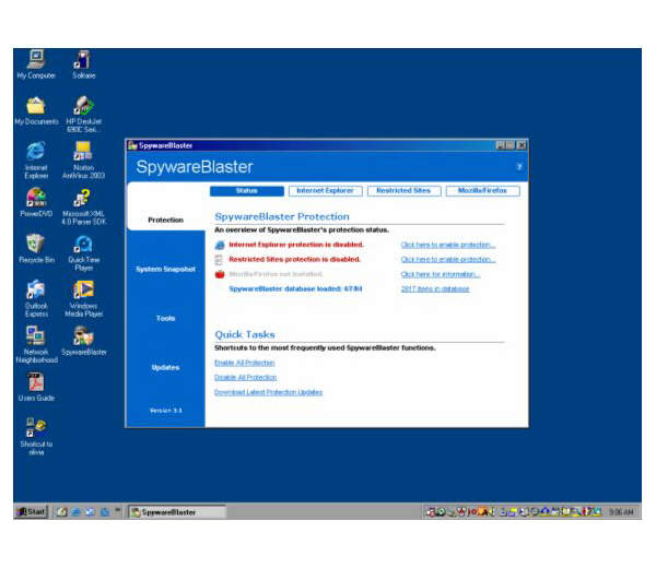SpywareBlaster 5.0