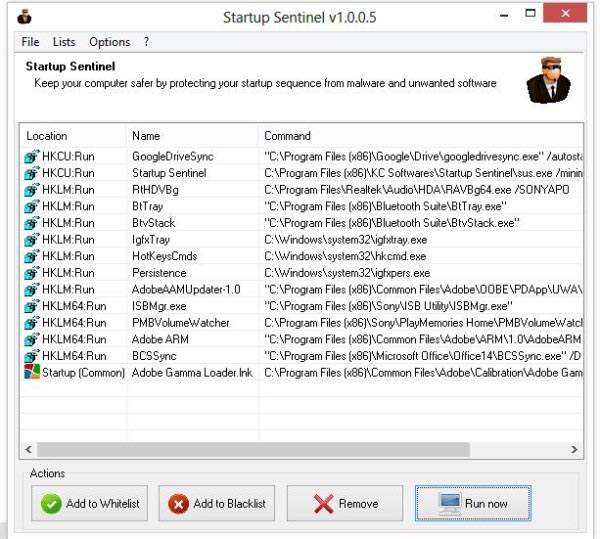 Startup Sentinel 1.3.0.8