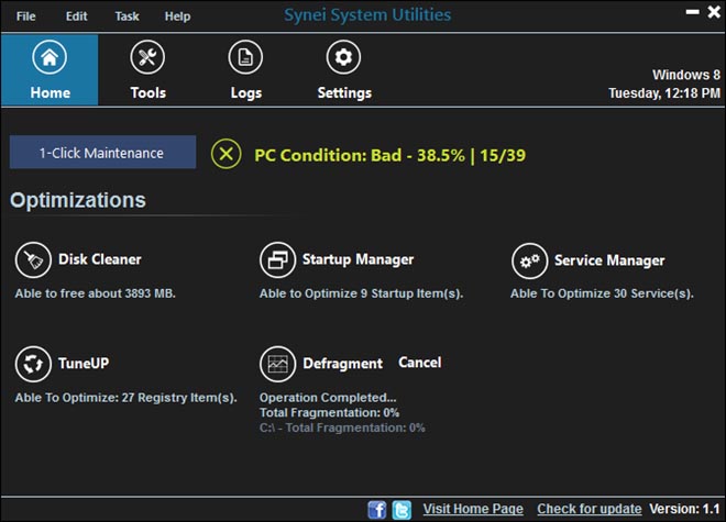 Synei System Utilities 2.10