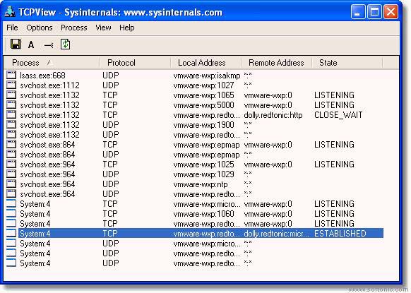 TCPView 3.05
