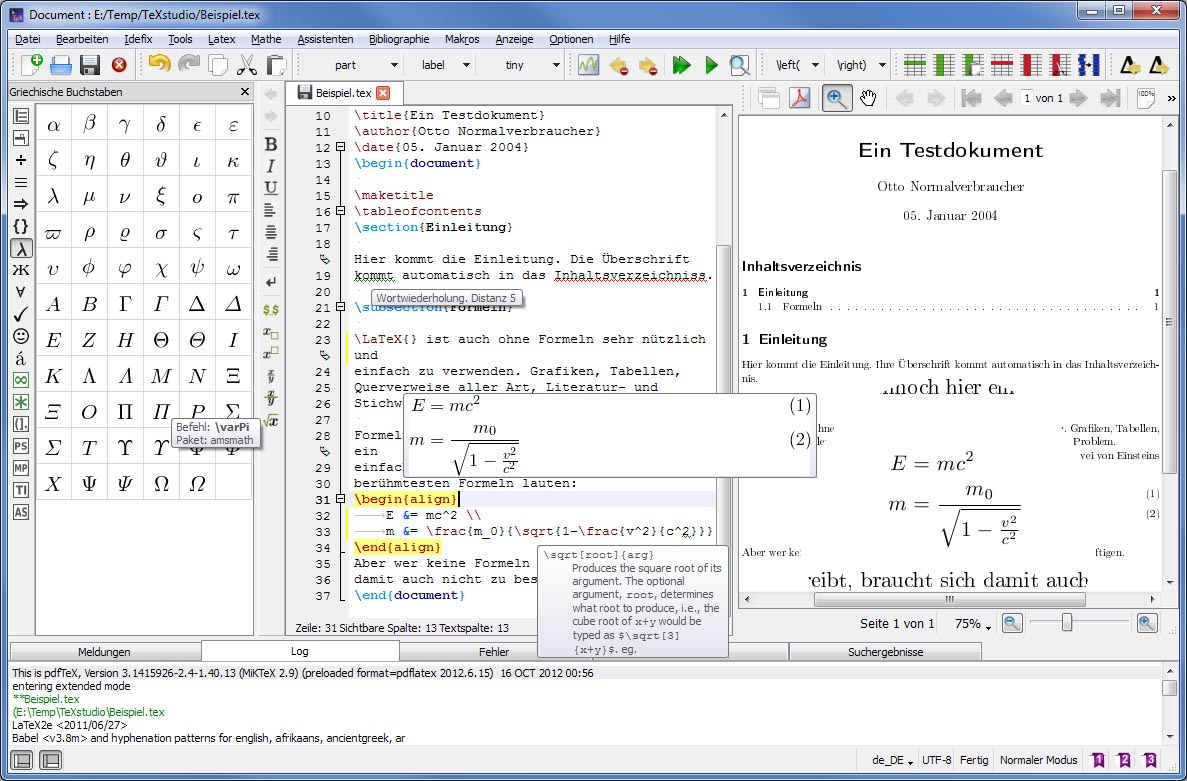 TeXstudio 2.8.8