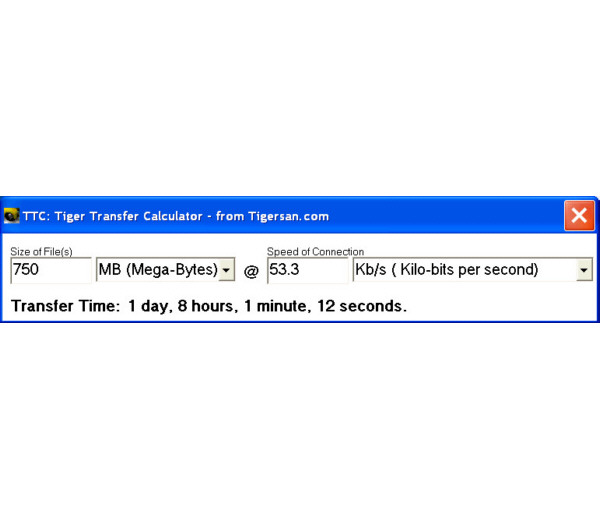 Tiger Transfer Calculator 1.0