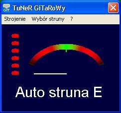 Tuner Gitarowy 1.0