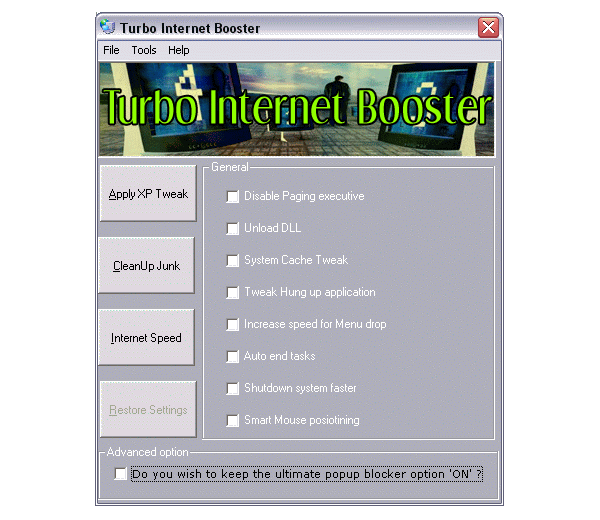 Turbo Internet Booster 1.6