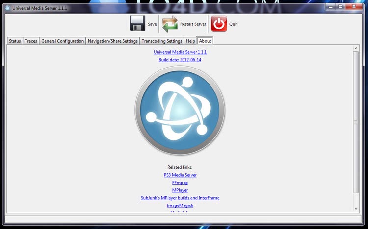 Universal Media Server 4.4.0