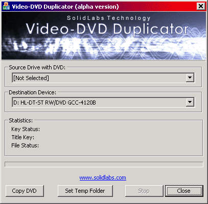 Video DVD Duplicator 0.6