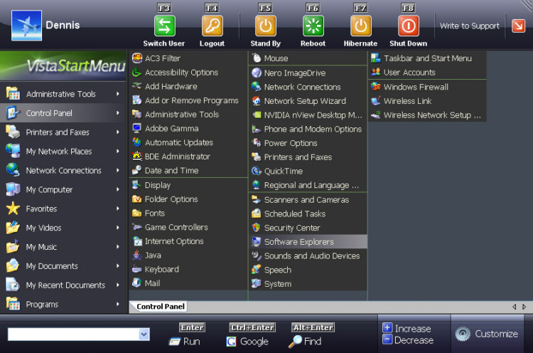 Vista Start Menu SE 3.88