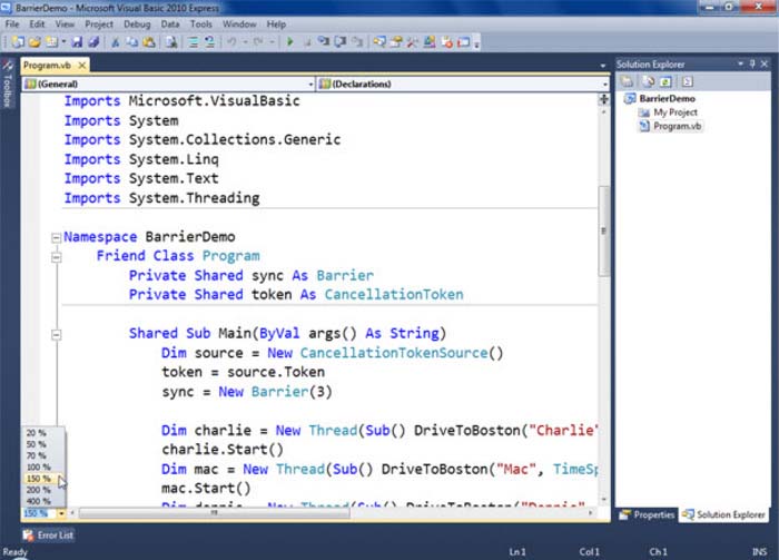 Visual Basic 2010 Express