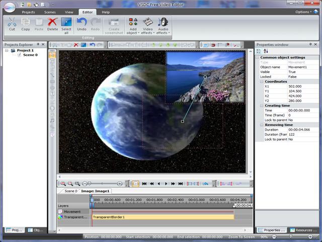 VSDC Free Video Editor 2.3.0.337