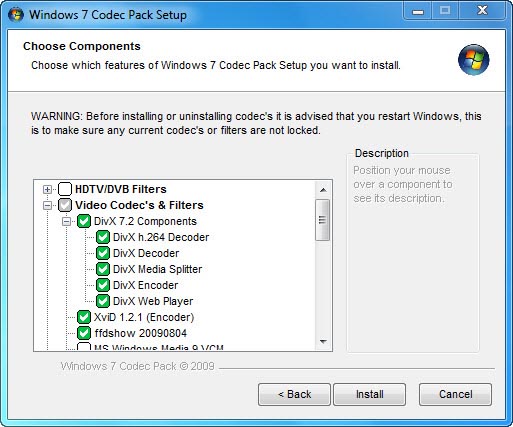 Windows 7 Codec Pack 4.1.0