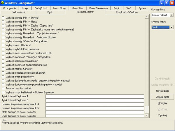 Windows Configurator 0.6