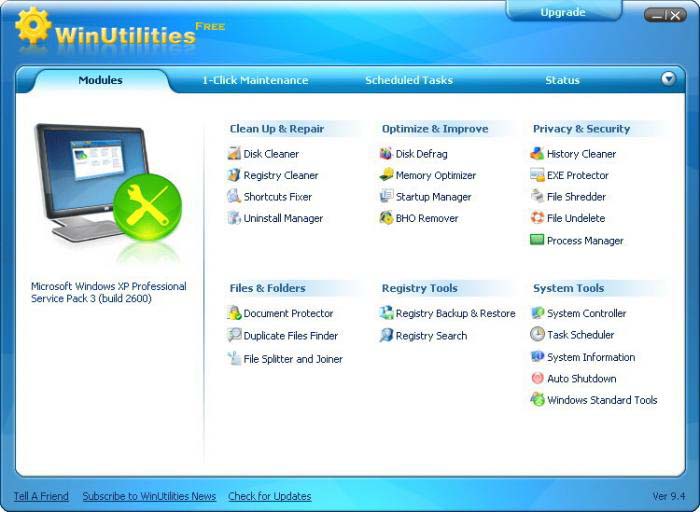 WinUtilities  11.33 Free Edition