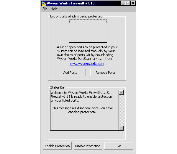 WyvernWorks Firewall 5.2