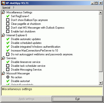 XP-Antispy 3.98-2