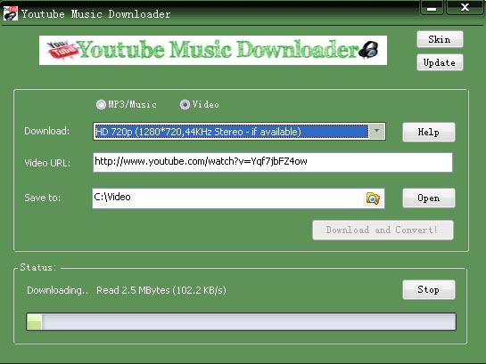 YouTube Music Downloader 7.1.0.1