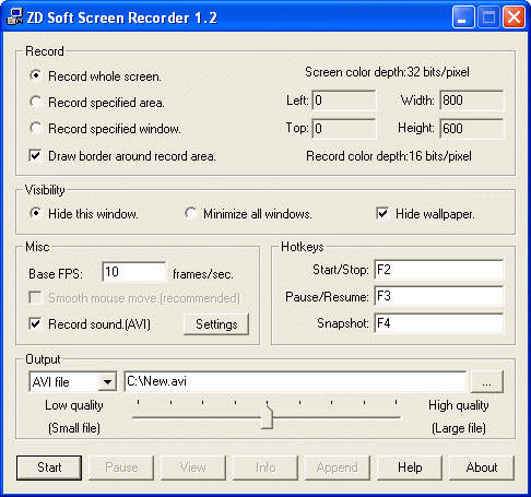 ZD Soft Screen Recorder 8.0.1.0